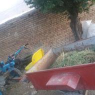 یک دستگاه تیلرر دوازده اسب بدونه تریلی با تریلیش