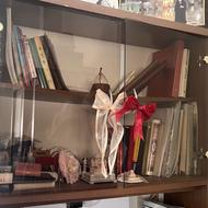 کتابخانه و میز تحریر