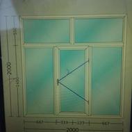 پنجره دوجداره بدون استفاده
