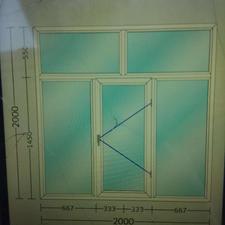 پنجره دوجداره بدون استفاده