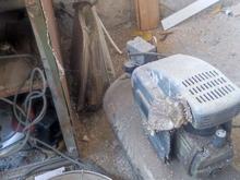 پمپ باد رونیکس سالم کم کم کار با شلنگ رابط در شیپور