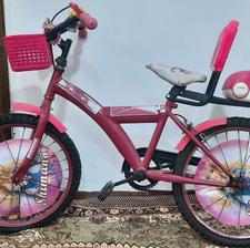 دوچرخه سایز 20 اصلا سوار نشده از لاستیک هاش مشخص