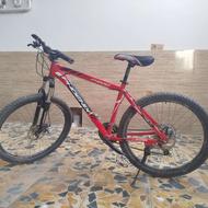 فروش دوچرخه درحد نو با باربند