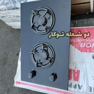 اجاق گاز دو شعله رومیزی توکار