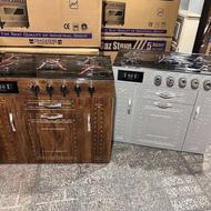 اجاق گاز پنج شعله کابینتی