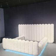 انواع سرویس خواب پارچه ای و چرمی پینترسی ( تولیدی شرکتی )