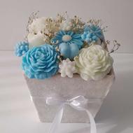 باکس گل شمع زیبا