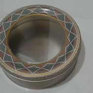 ظرف خاتم فلزی هل وزعفران