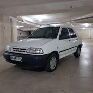 پراید کم کارکرد 96 بدون رنگ