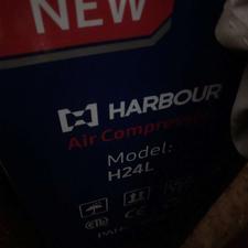 پمپ باد 25لیتری هاربری نو