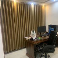 پرده آماده جنس مخمل هازان