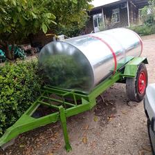 تانکر دوچرخ فنردار 2000لیتری خشک