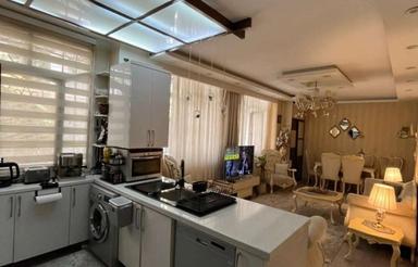 64 متری 2خواب فول امکانات سالن پرده خور فردوس غرب