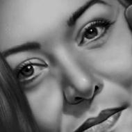 نقاشی چهره با تکنیکهای مختلف