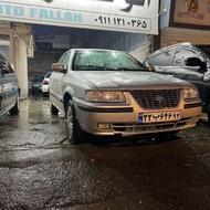 سمند LX (ساده) 1384 نقره‌ای