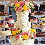 کیک عروسی تولد خانگی