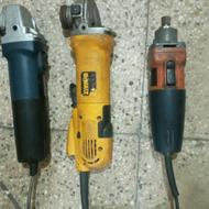 سنگ فرز دیوالت وهیوندا وفرز انگشتی ااگ