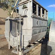 فروش اورفولورنگرزی میکسر مخزن تفاله گیر گوجه استیل