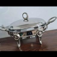 سوفله خوری برنجی نگین دار