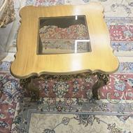 میز کارکرده عسلی