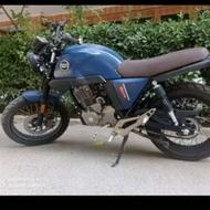 موتور سیکلت کافه ریسر زنتس 250 سی سی