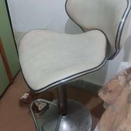 سه عدد صندلی جکدار آوپن سالم چرم