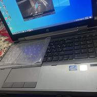 لپ تاپ hp i7 با تمام تشکیلات لوازم