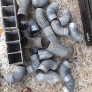 تعدادی زانو لوله بخاری گازی حدود 20 تا میشه دونه ای 35 تومن