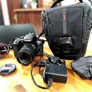 Canon EOS 850D + لنز 18-55 کم‌کارکرد | در حد آکبند دوربین