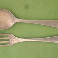 قاشق و چنگال جفتی