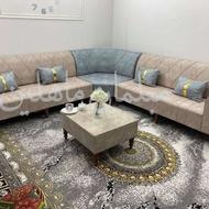 مبل ال چستر 7نفره باکیفیت درجه یک صفایی بارنگبندی بدلخواه