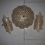 لوستر میخی و چوبی