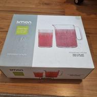 ست پارچ و لیوان لمون