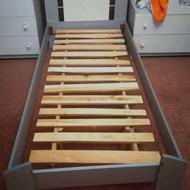 تخت خواب نوجوان یک نفره با کف تخت و خوشخواب