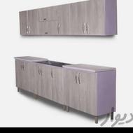 کابینت بدنه فلزی گالوانیزه درب ام دی اف