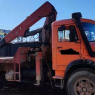 جرثقیل ده تن دکل بلند و کوتاه