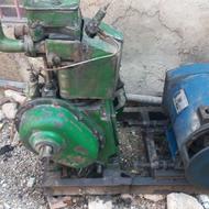 یک عدد موتور مارگو 10اسب با دینام سه