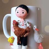 ماگ یا لیوان عروسکی برای هر شغل