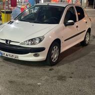 پژو 206 بدون خط وخش 96 نقدی یا معاوضه با207