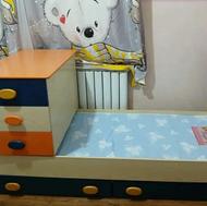 تخت و کمد و بوفه کودک