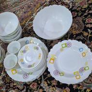 ظرف و ظروف و بشقاب،،46 پارچه