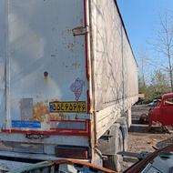 کانتینر چادری دو محور