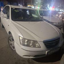 سونوتا مدل 2009 رنگ سفید صدفی تمام رنگ