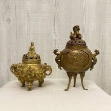 آتشدان تمام برنز برنزی مجسمه