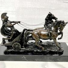 مجسمه بنهور و آدم تمام برنز برنزی