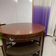 میز چهار نفره +4 صندلی سالم