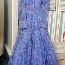 لباس عقدزیبا یاسی