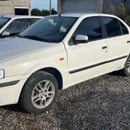 سمند LX EF7 سفید مدل 90