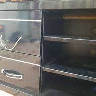 میز تلوزیون مشکی ساده