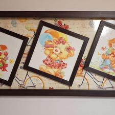 تابلو دیواری و بالا تختی